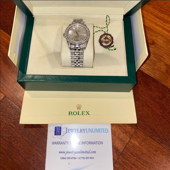 Rolex Diamond Justdate 36mm 8.75ct - Picture 3 of 8